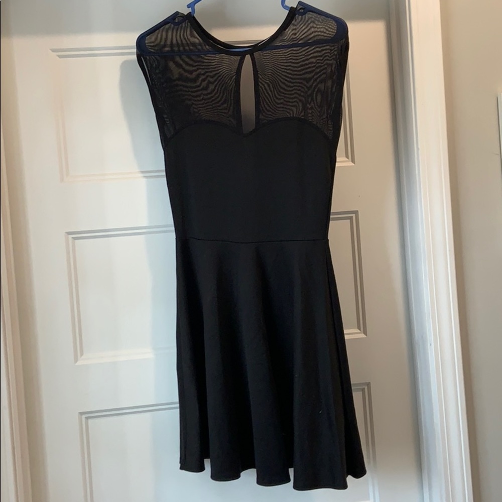 Abercrombie Black open back dress